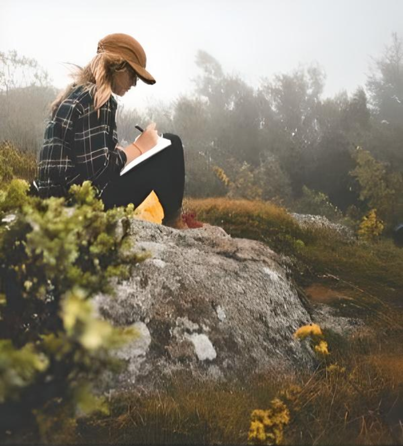 outdoor with journal outdoor with journal